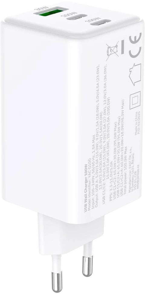 YAC G100 VOLT Įkroviklis 100W YENKEE