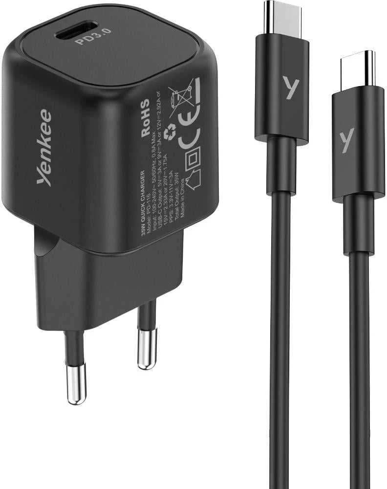 YAC G35BK SET VOLT Charger 35W YENKEE
