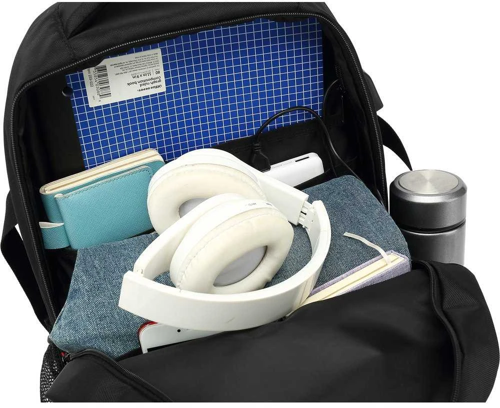 Kuprinė nešiojamam kompiuteriui YENKEE FLASHPACKER, USBx1, 15.6", 20L, -