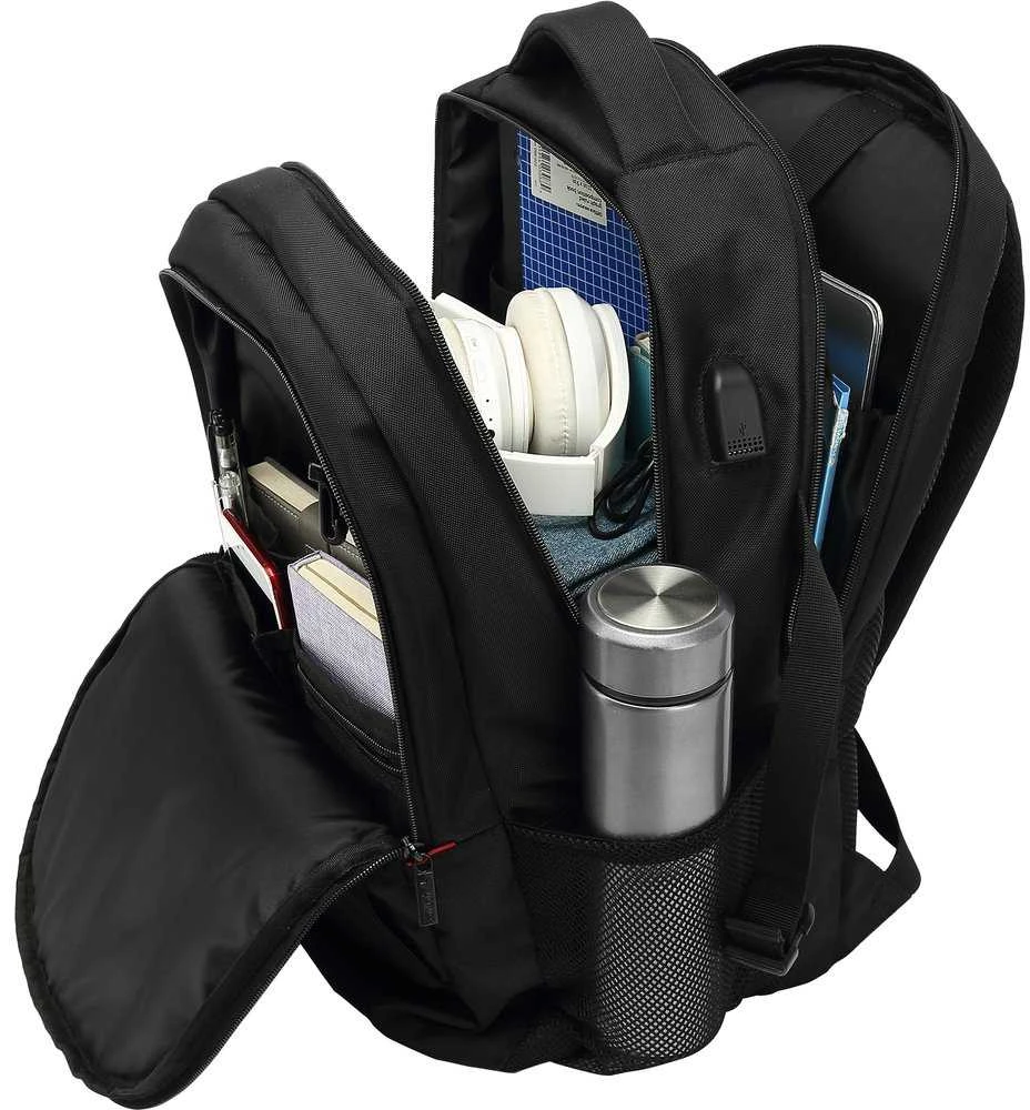 Kuprinė nešiojamam kompiuteriui YENKEE FLASHPACKER, USBx1, 15.6", 20L, -