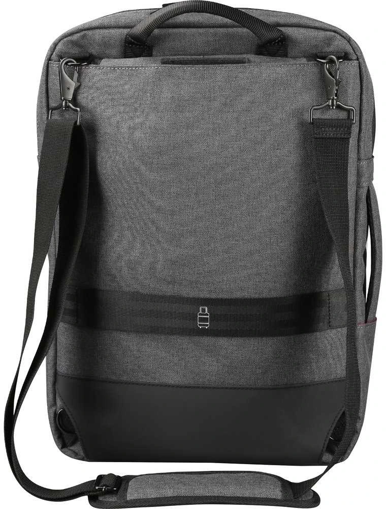 Kuprinė nešiojamam kompiuteriui YENKEE TARMAC, 3in1 (kuprinė, dėvimas per petį ar nešamas rankena), 15.6", 12L, -