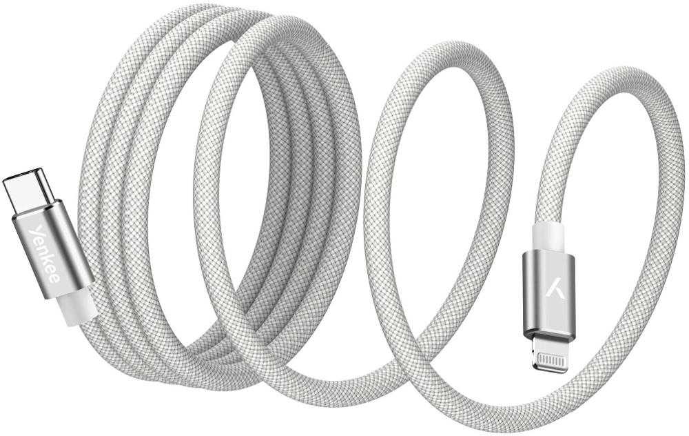 YCU MAGNETIC 01 cable C/L WH MFI YENKEE