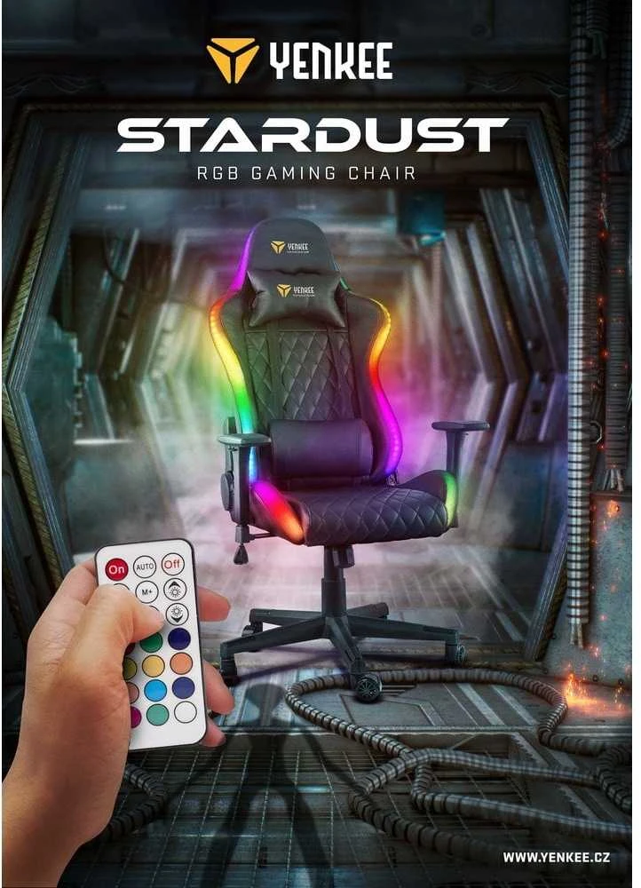 YGC 300RGB STARDUST Žaidimų kėdė YENKEE