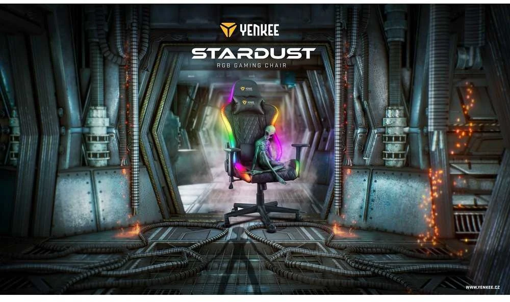 YGC 300RGB STARDUST Žaidimų kėdė YENKEE