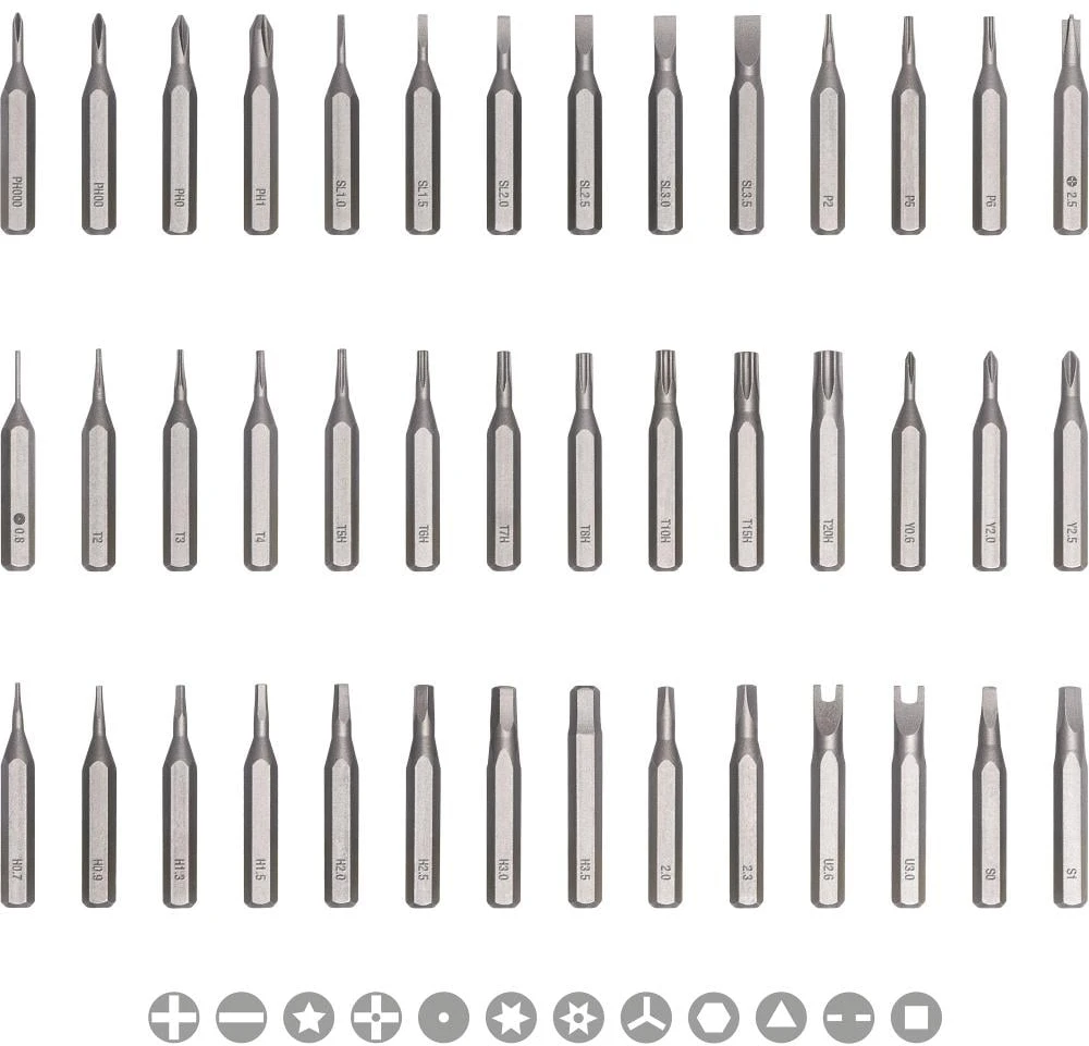 Įrankių rinkinys Yenkee YPT 02 Screwdriver set with bits YENKEE
