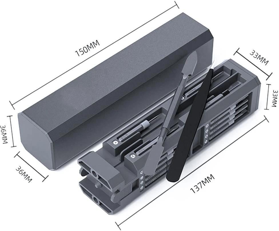 Įrankių rinkinys Yenkee YPT 02 Screwdriver set with bits YENKEE
