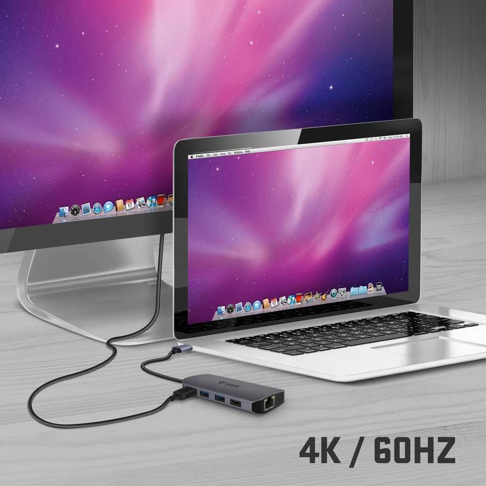 YTC 081 Hub USB C 8 w 1 YENKEE