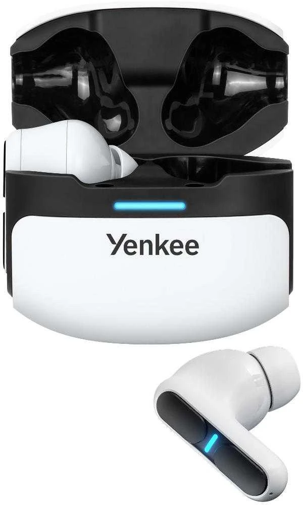 Yenkee EvePods Pro baltos ausinės su įkrovimo dėklu