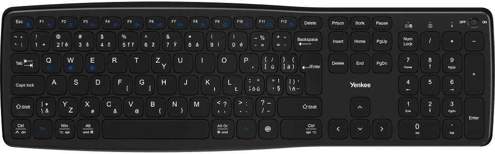 Klaviatūra Yenkee YKB 2100 CSKB WL SWIFT (45025599)