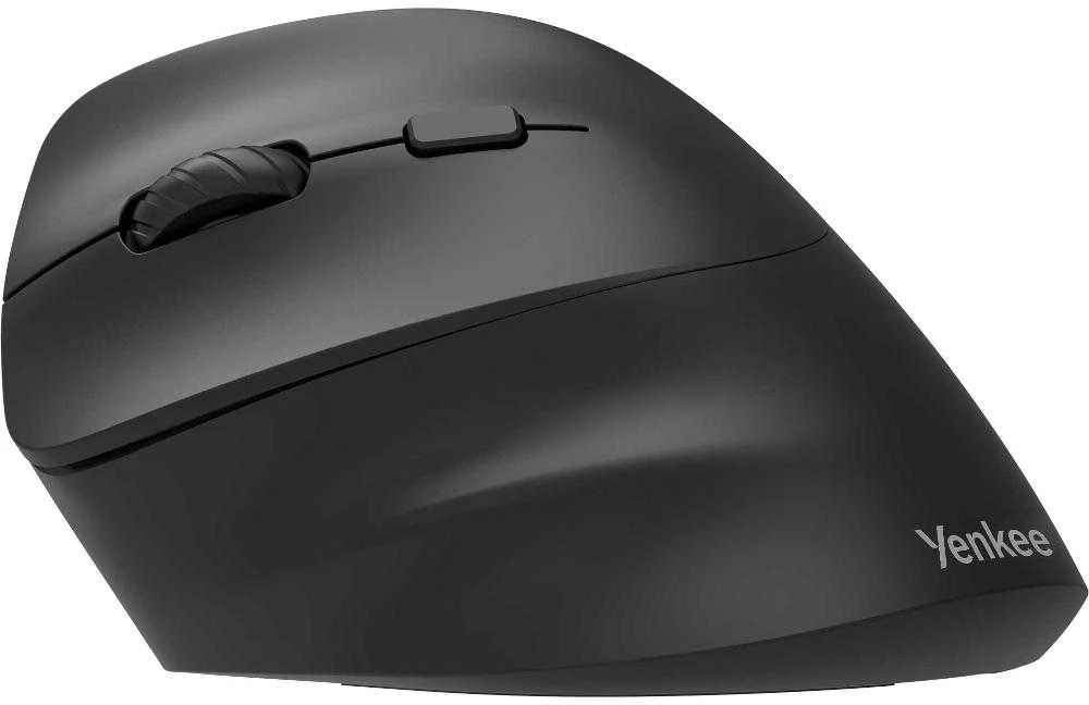Yenkee Ergonomiška kairiarankė belaidė pelė, dviguba WL+BT baterija