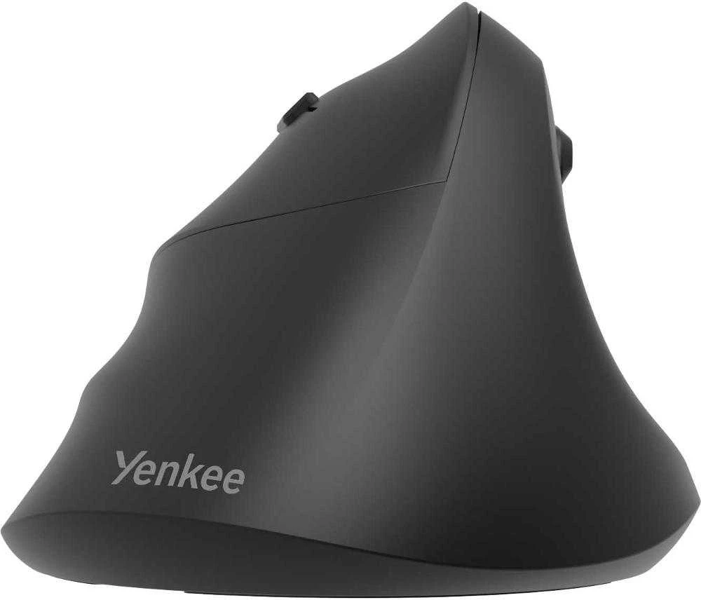Yenkee Ergonomiška kairiarankė belaidė pelė, dviguba WL+BT baterija