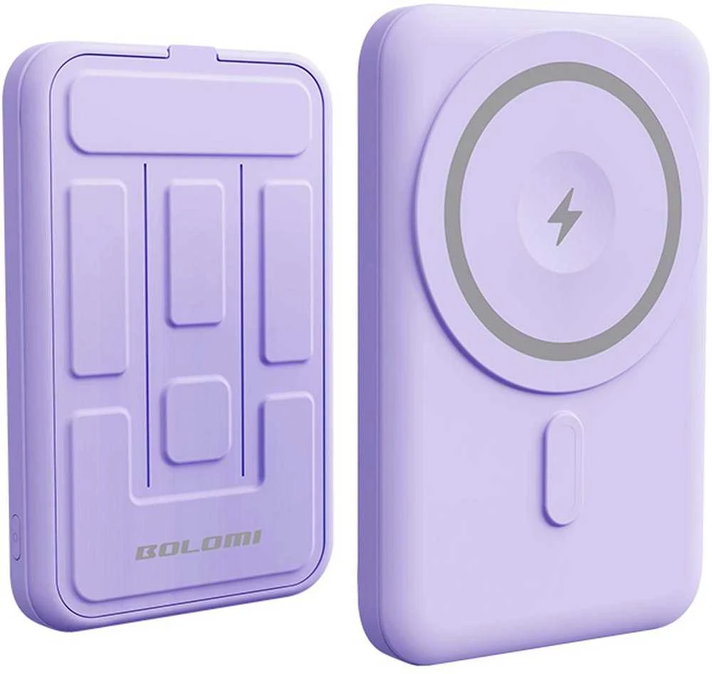 „Yenkee Pocket Power Bank 501“ su silicio įkrovikliu, 5000 mAh, „MagSafe“ technologija