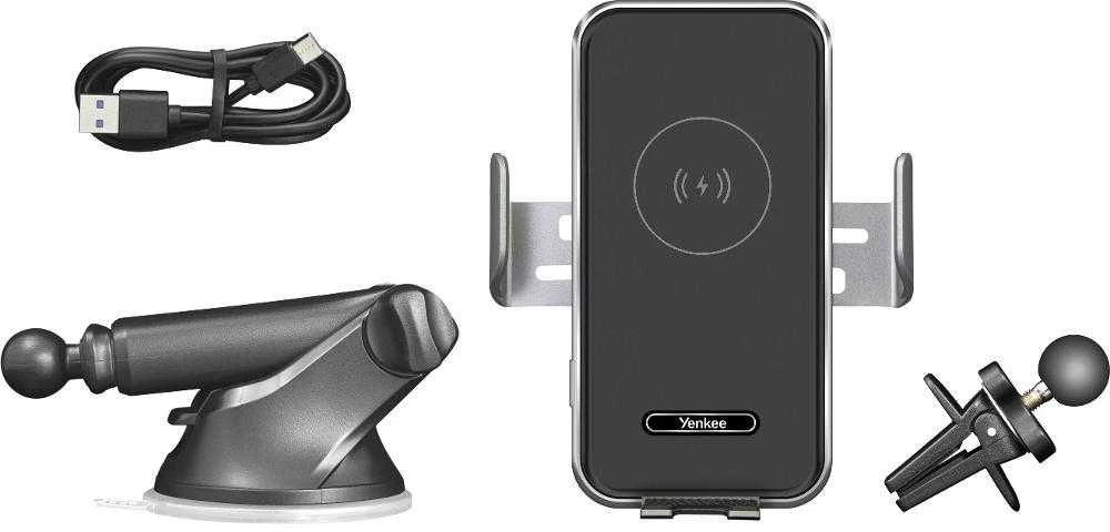 YSM 611 automobilio telefono laikiklis 15W YENKEE