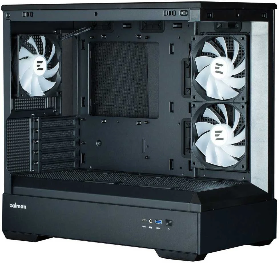 Korpusas Zalman P30 Juodas V2