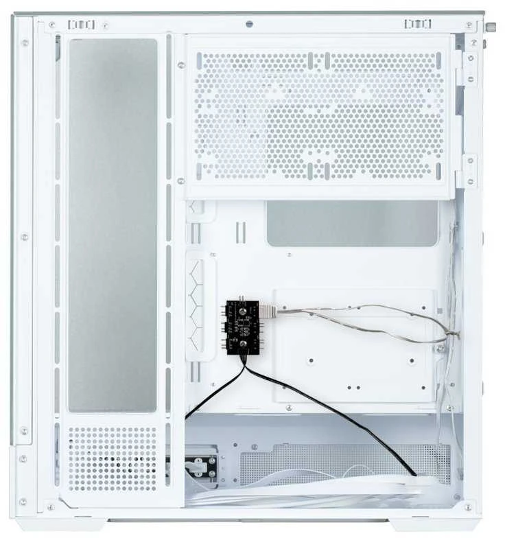 Kompiuterio korpusas Zalman P40 Prism, Mid-Tower, Baltas