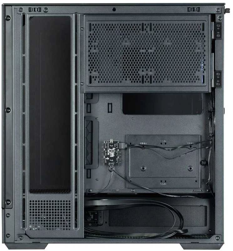 Kompiuterio korpusas Zalman P40 Prism, Mid-Tower, Juodas