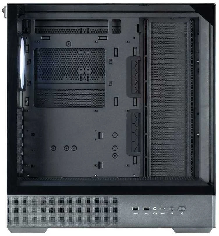 Kompiuterio korpusas Zalman P40 Prism, Mid-Tower, Juodas