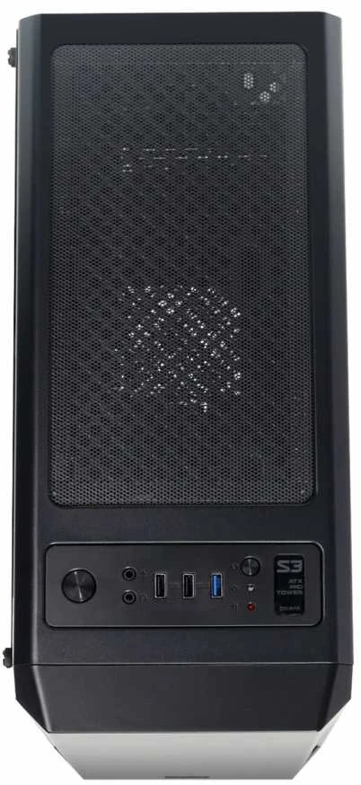 Stacionarau kompiuterio korpusas  ZALMAN S3 case Zalman S3 ATX MID Tower Computer Case with window