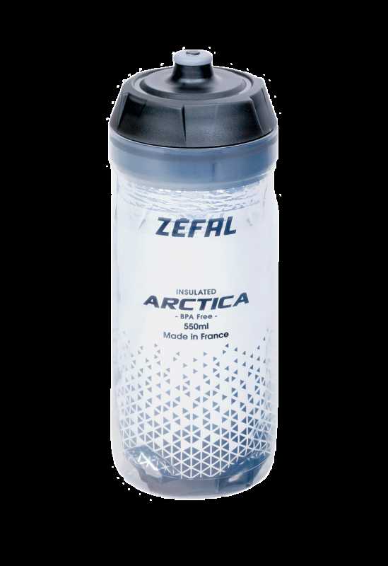 Gertuvė Zefal butelis ZEFAL termo ARCTICA 55 Sidabrinis / Juodas 0,55L