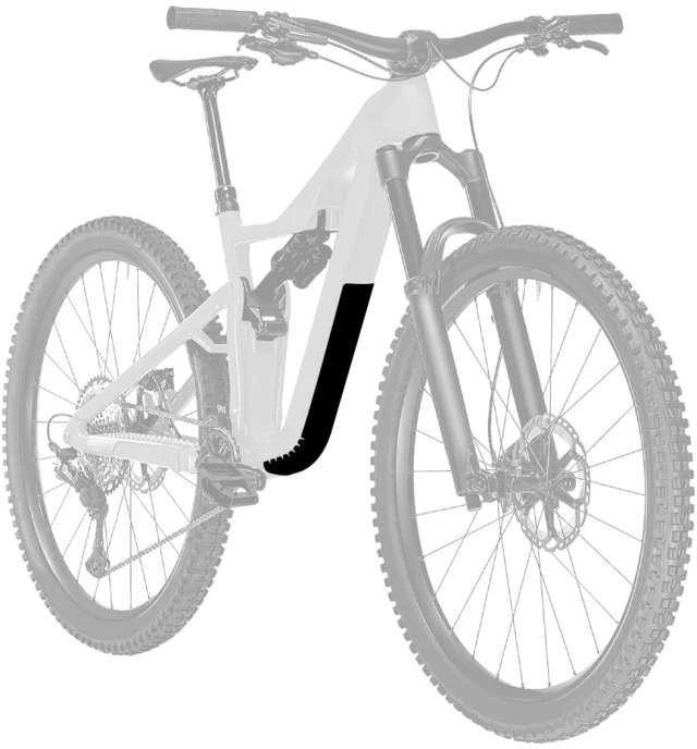 Dėklas ZÉFAL Frame protector DT Armor XL Down tube protection 500 x 90 x 1,8 mm Juodas