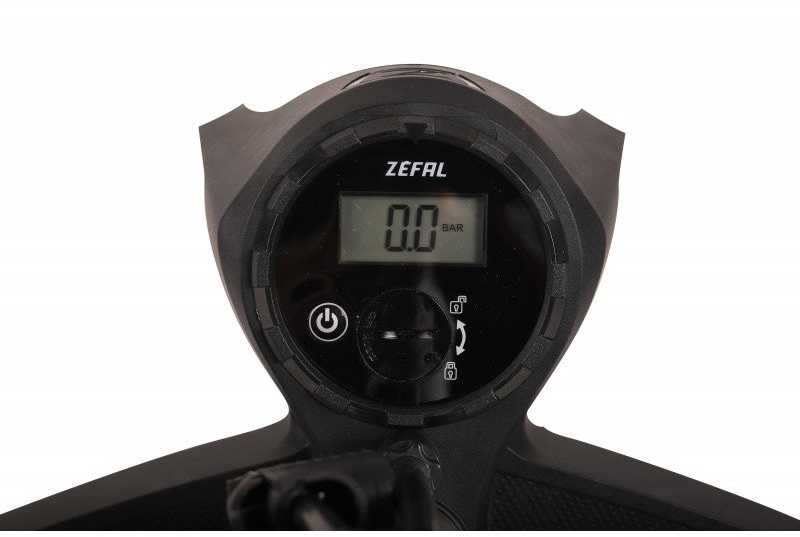 Zefal siurblys Profile Max FP65 Z-Switch sidabrinis
