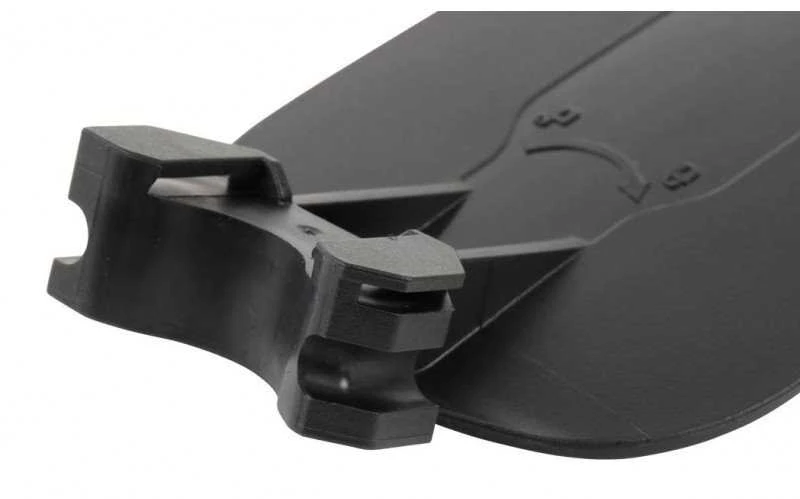 ZEFAL SHIELD S20 galinis purvasargis, juoda
