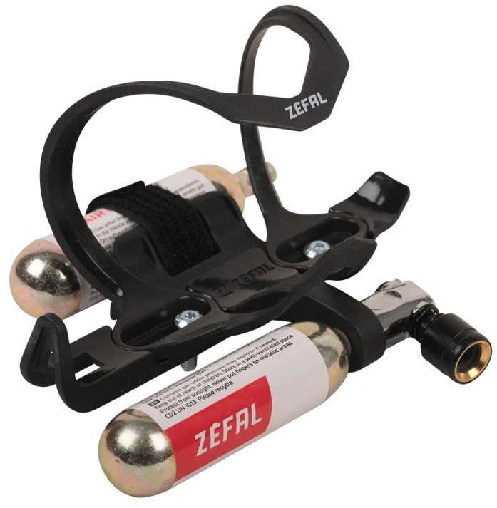 ZEFAL PULSE Z2i CO2 infliatorių rinkinys W EZ BIG SHOT &amp; 2 x 25 G, juoda