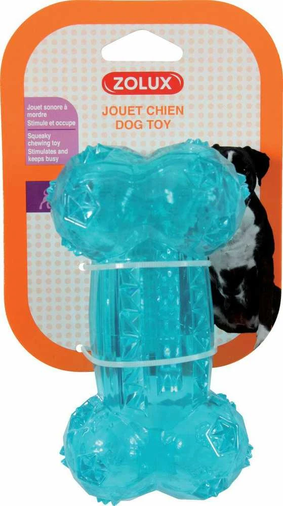 Zolux Toy TPR POP kaulas 14 cm, turkis