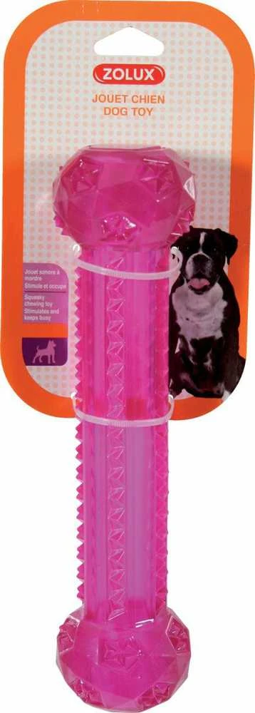 Zolux Žaislas šuniui stick TPR POP 25 cm kol. rožinė