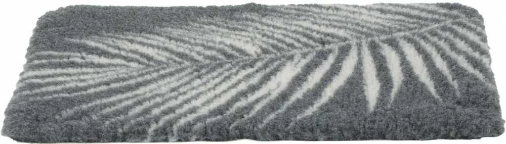 Zolux Dry termoizoliacinė patalynė šuniui augalų raštas 75x95 cm grafito spalvos