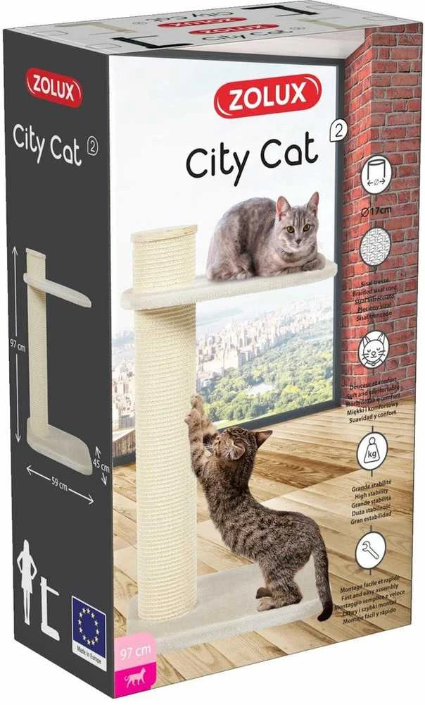 ZOLUX City Cat 2 Cat draskymo bokštelis