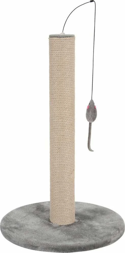 Zolux Cat draskymasis su žaislu 63 cm - pilkas