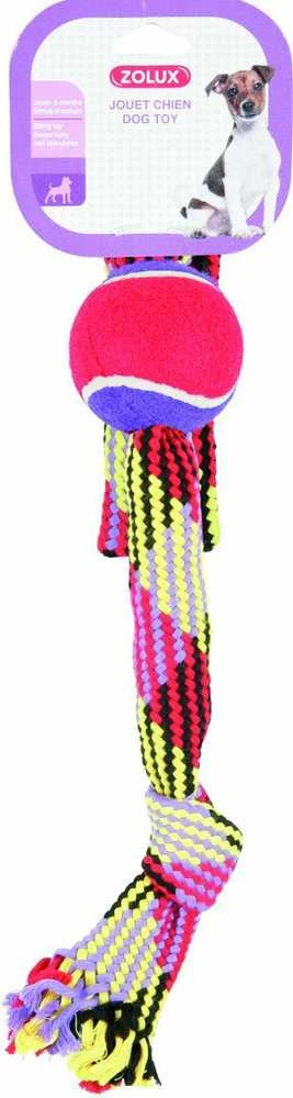 Žaislas šuniui Zolux ROPE TOY, įvairių spalvų