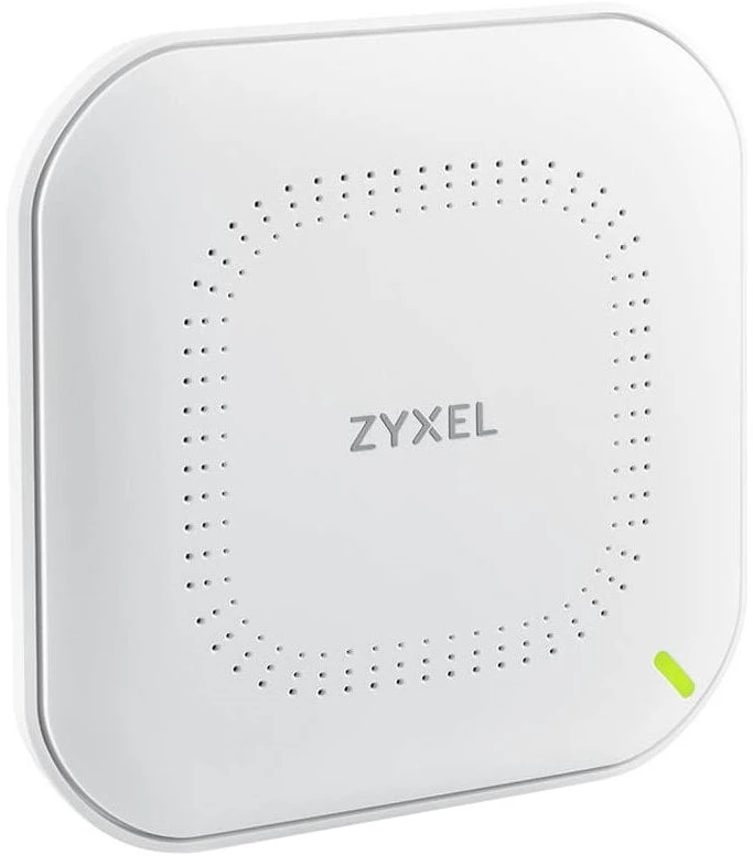 Maršrutizatorius ZYXEL NWA90AXPRO, AX3000, 2X2:3X3 MU-MIMO, CAPTIVE PORTAL, WPA2 IR WPA3 ENTERPRISE, 2,5 GB LAN prievadas, POE+ (802.3AT), autonominis / valdomas per „Nebula“ debesį, įskaitant maitinimo adapterį (2 metų garantija)