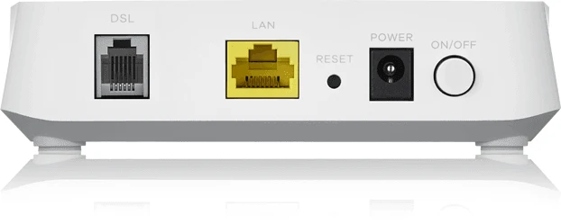 Šakotuvas ZYXEL VMG4005-B50A VDSL2 17A sujungimo ir 35B vienos linijos tiltas (2 metų garantija)