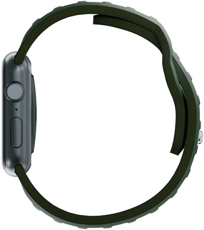3mk silikoninis dirželis laikrodžiui Apple Watch 38 / 40 / 41 mm - žalios spalvos