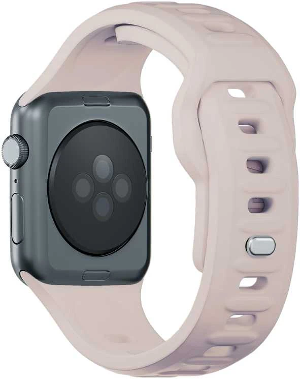 3MK silikoninė apyrankė latte Apple Watch 38/40/41mm