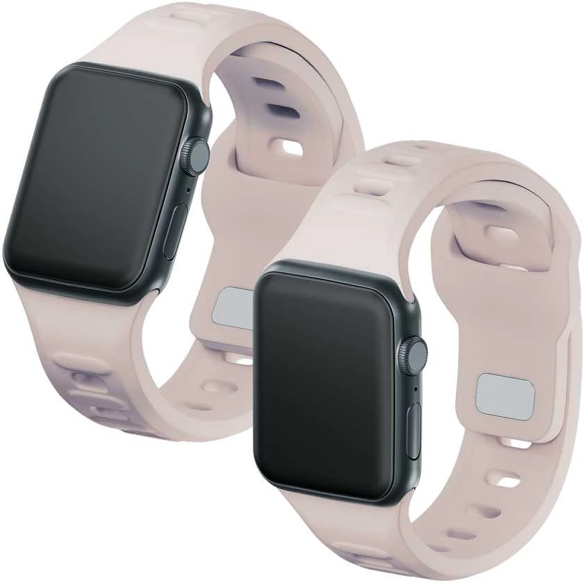 3MK silikoninė apyrankė latte Apple Watch 38/40/41mm