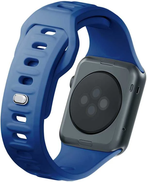 3MK silikoninis laikrodžio dirželis Mėlyna/Bluedla Apple Watch 38/40/41mm