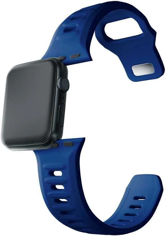 3MK silikoninis laikrodžio dirželis Mėlyna/Bluedla Apple Watch 38/40/41mm