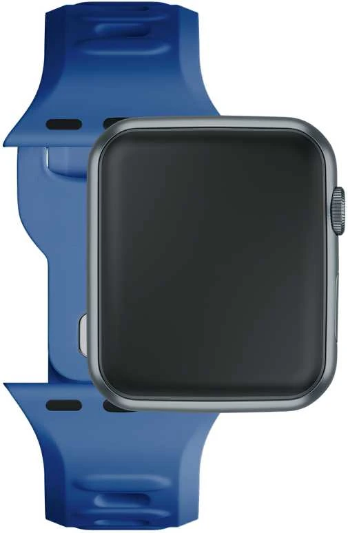 3MK silikoninis laikrodžio dirželis Mėlyna/Bluedla Apple Watch 38/40/41mm