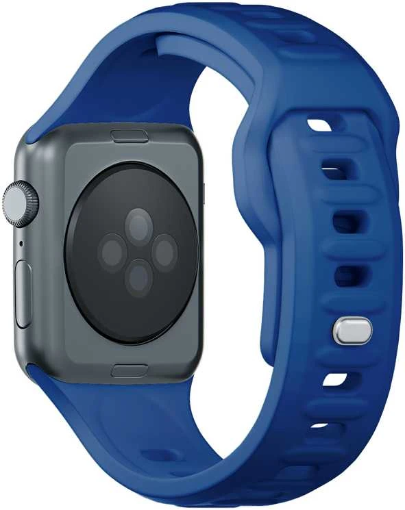 3MK silikoninis laikrodžio dirželis Mėlyna/Bluedla Apple Watch 38/40/41mm