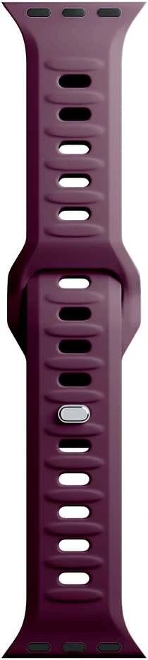 3mk silikoninis dirželis laikrodžiui Apple Watch 38 / 40 / 41 mm - Burgundy