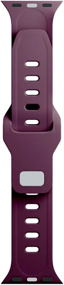 3mk silikoninis dirželis laikrodžiui Apple Watch 38 / 40 / 41 mm - Burgundy