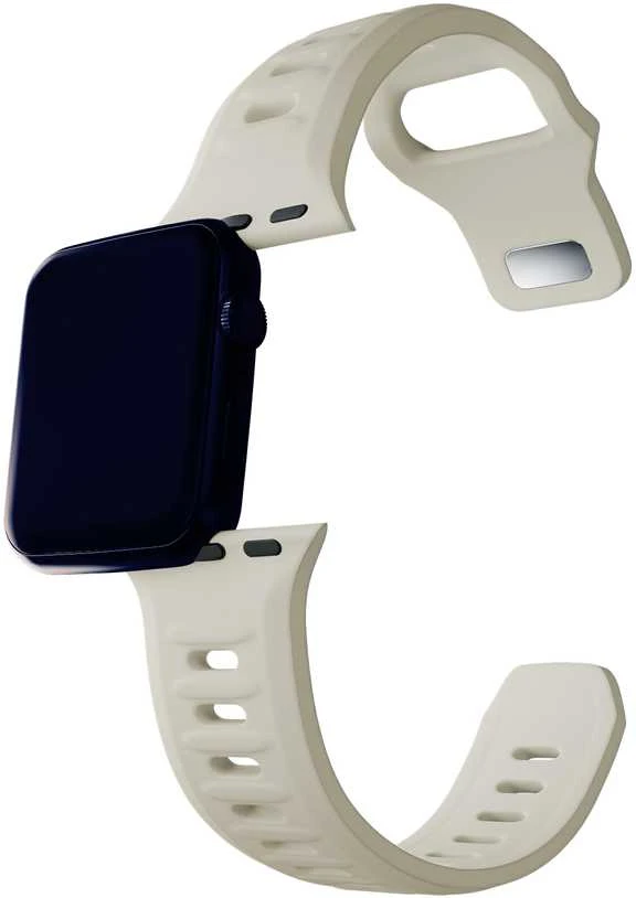 3MK silikoninis laikrodžio apyrankė beige Apple Watch 38/40/41mm