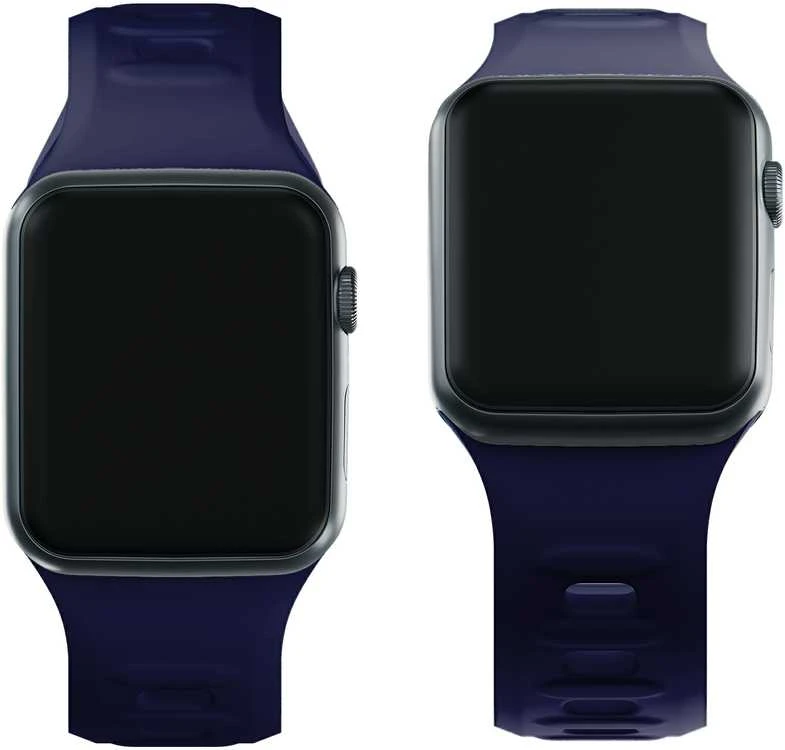 3mk silikoninė apyrankėApple Watch 38 / 40 / 41 mm - mėlynos spalvos