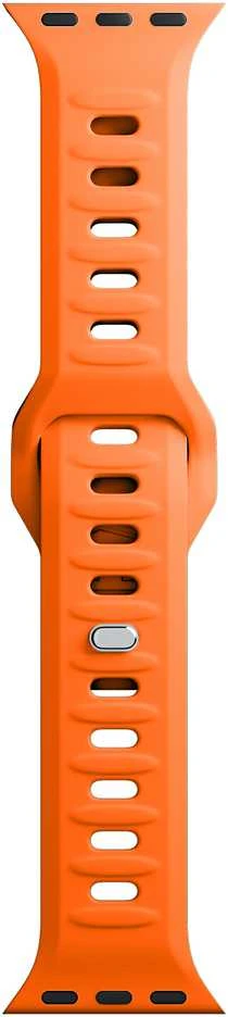 3mk silikoninė Watch apyrankė Apple Watch 38 / 40 / 41 mm - oranžinės spalvos