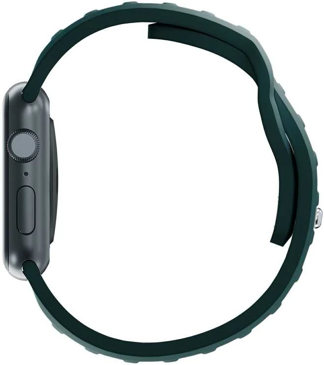 3mk silikoninė apyrankė Apple Watch 42 / 44 / 45 / 49 mm - žalios spalvos
