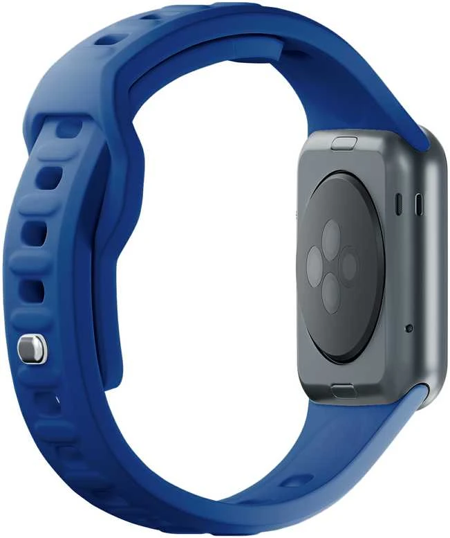 3MK silikoninis laikrodžio dirželis Mėlyna, skirtas Apple Watch 42/44/45/49 mm