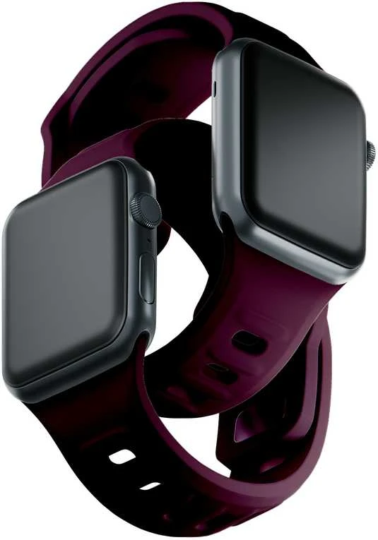 3MK silikoninis laikrodžio dirželis, šilkmedžio spalvos, skirtas „Apple Watch“ 42/44/45/49 mm